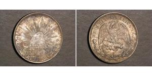 1 Peso México (1867 - ) Plata 