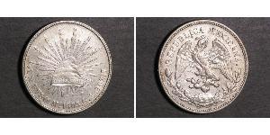 1 Peso México (1867 - ) Plata 