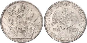 1 Peso México (1867 - ) Plata 