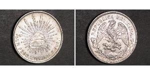 1 Peso México (1867 - ) Plata 