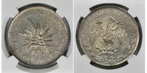 1 Peso México (1867 - ) Plata 