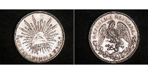 1 Peso México (1867 - ) Plata 