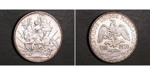 1 Peso México (1867 - ) Plata 