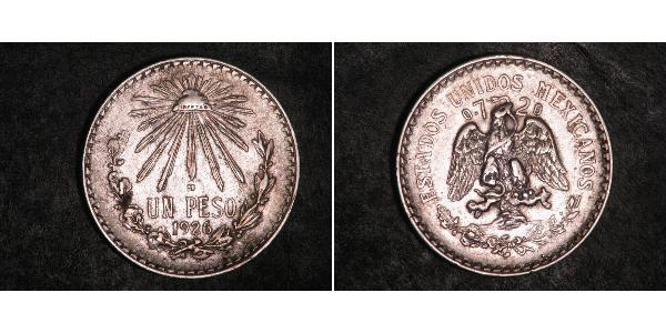 1 Peso México (1867 - ) Plata 