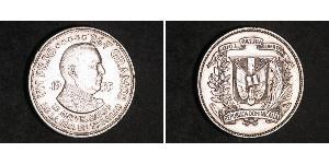 1 Peso República Dominicana Plata 