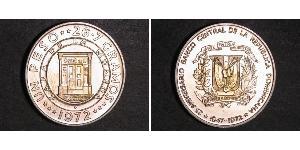 1 Peso República Dominicana Plata 