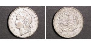 1 Peso República Dominicana Plata 