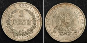 1 Peso Uruguay Plata 