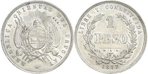 1 Peso Uruguay Plata 