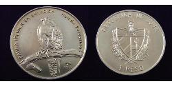 1 Peso Cuba Rame/Nichel 