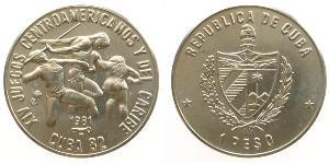 1 Peso Cuba Rame/Nichel 