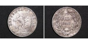 1 Peso Chile Silber 