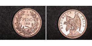 1 Peso Chile Silber 