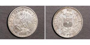 1 Peso Chile Silber 