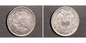 1 Peso Chile Silber 