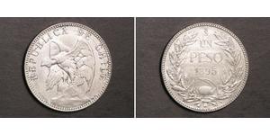 1 Peso Chile Silber 