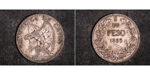 1 Peso Chile Silber 