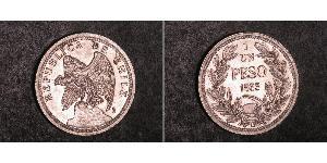 1 Peso Chile Silber 