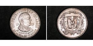 1 Peso Dominikanische Republik Silber 