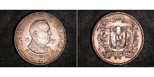 1 Peso Dominikanische Republik Silber 