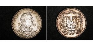 1 Peso Dominikanische Republik Silber 