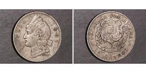 1 Peso Dominikanische Republik Silber 