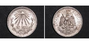 1 Peso Mexiko (1867 - ) Silber 