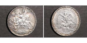 1 Peso Mexiko (1867 - ) Silber 