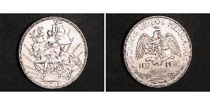 1 Peso Mexiko (1867 - ) Silber 