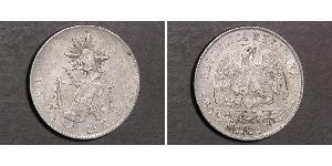 1 Peso Mexiko (1867 - ) Silber 