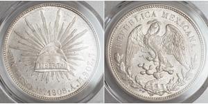 1 Peso Mexiko (1867 - ) Silber 