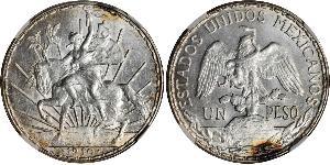 1 Peso Mexiko (1867 - ) Silber 