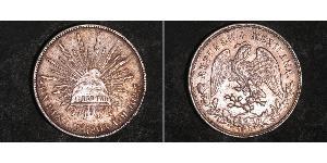 1 Peso Mexiko (1867 - ) Silber 