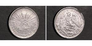 1 Peso Mexiko (1867 - ) Silber 