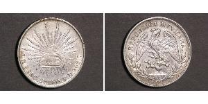 1 Peso Mexiko (1867 - ) Silber 