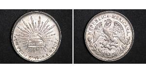 1 Peso Mexiko (1867 - ) Silber 