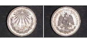 1 Peso Mexiko (1867 - ) Silber 