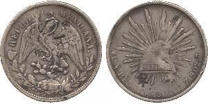 1 Peso Mexiko (1867 - ) Silber 