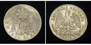 1 Peso Mexiko (1867 - ) Silber 