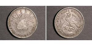 1 Peso Mexiko (1867 - ) Silber 