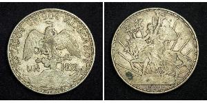 1 Peso Mexiko (1867 - ) Silber 