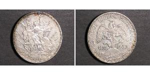 1 Peso Mexiko (1867 - ) Silber 
