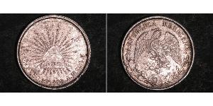 1 Peso Mexiko (1867 - ) Silber 
