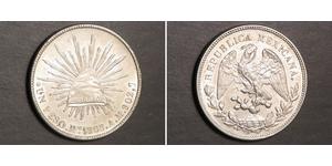 1 Peso Mexiko (1867 - ) Silber 