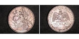 1 Peso Mexiko (1867 - ) Silber 