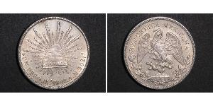 1 Peso Mexiko (1867 - ) Silber 