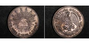 1 Peso Mexiko (1867 - ) Silber 