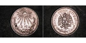 1 Peso Mexiko (1867 - ) Silber 