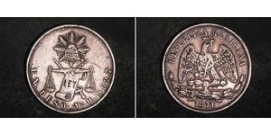 1 Peso Mexiko (1867 - ) Silber 