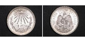 1 Peso Mexiko (1867 - ) Silber 